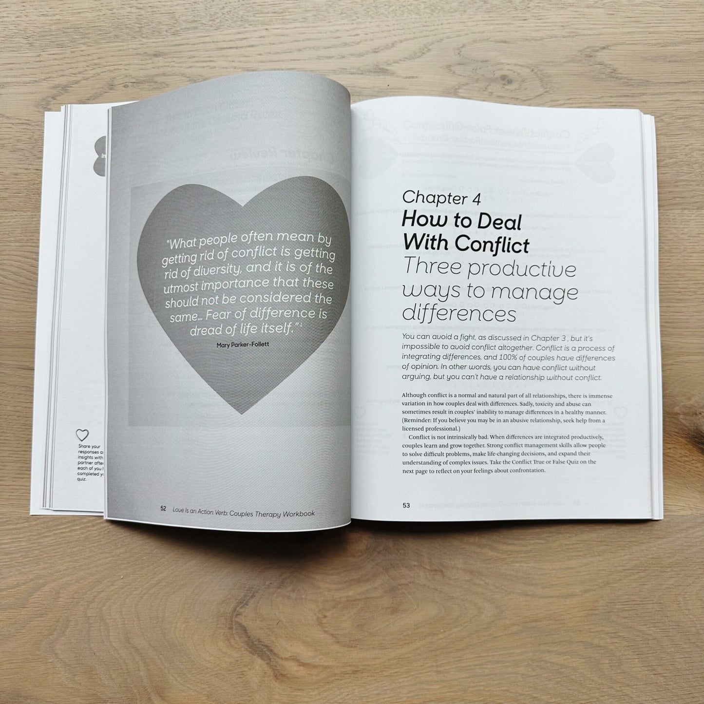 Love Is an Action Verb: Couples Therapy Workbook